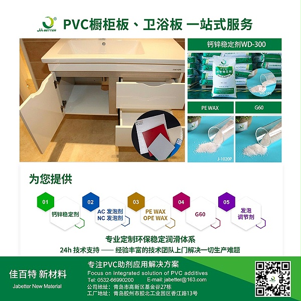 3、PVC卫浴板、橱柜板