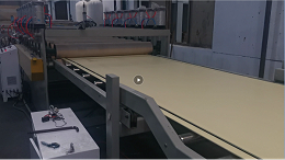 浙江客户调试PVC发泡墙板案例